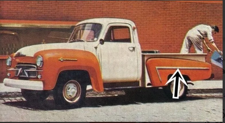 Frisos Lateral Chevrolet Brasil 3100